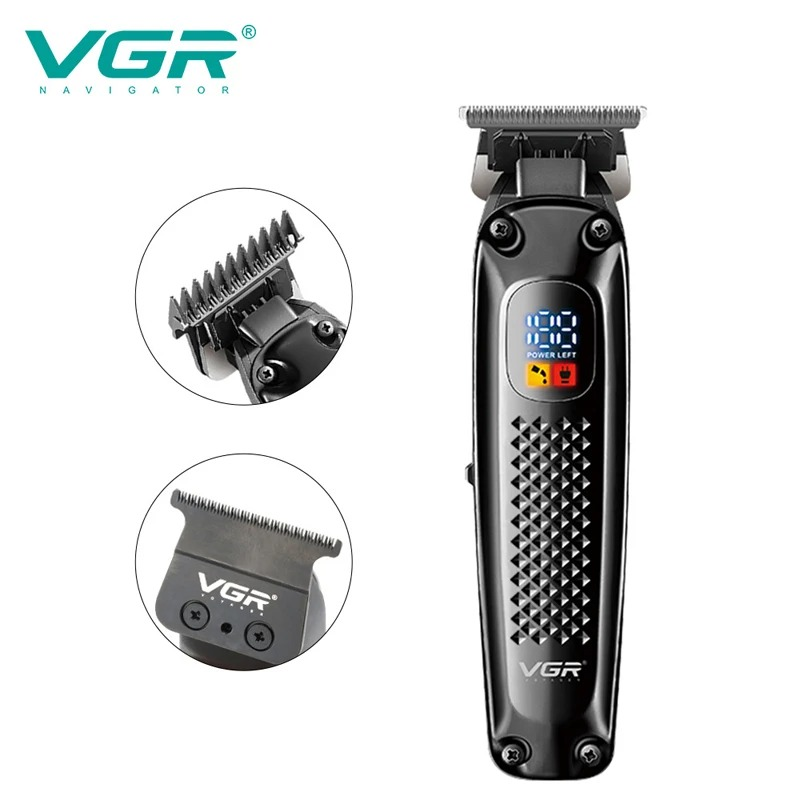 VGR V972 Cordless Professional Hair Trimmer for Men Beard Trimmer USB Electric Hair Clipper63225319480450111
