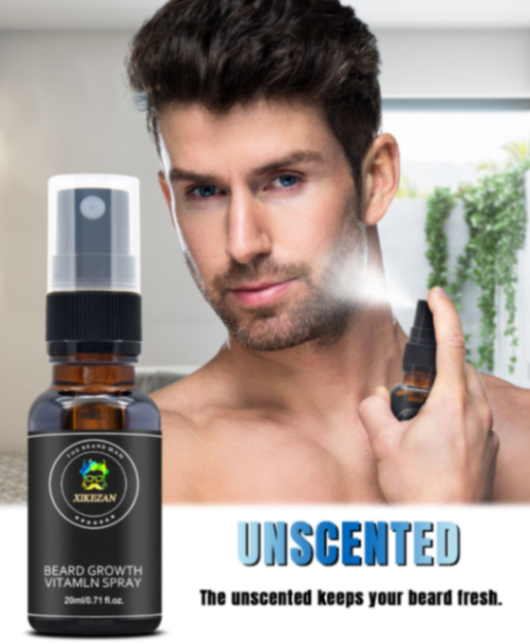XIKEZAN Men Beauty Products Grooming Kit Fathers Day Gifts Beard Growth Vitamin Spray Oil Custom Scented Beard Growth Oil63267843744513111