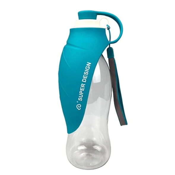 Jumbottle Leaf Pet Cup 600ML Blue63226178520066113