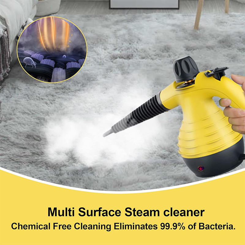Pressurized Handheld Multi-Surface Natural Steam Cleaner with Accessories Multi Purpose Steamer for Home Use Steamer for Cleaning Floor Upholstery Grout and Car MX014963526104200194114