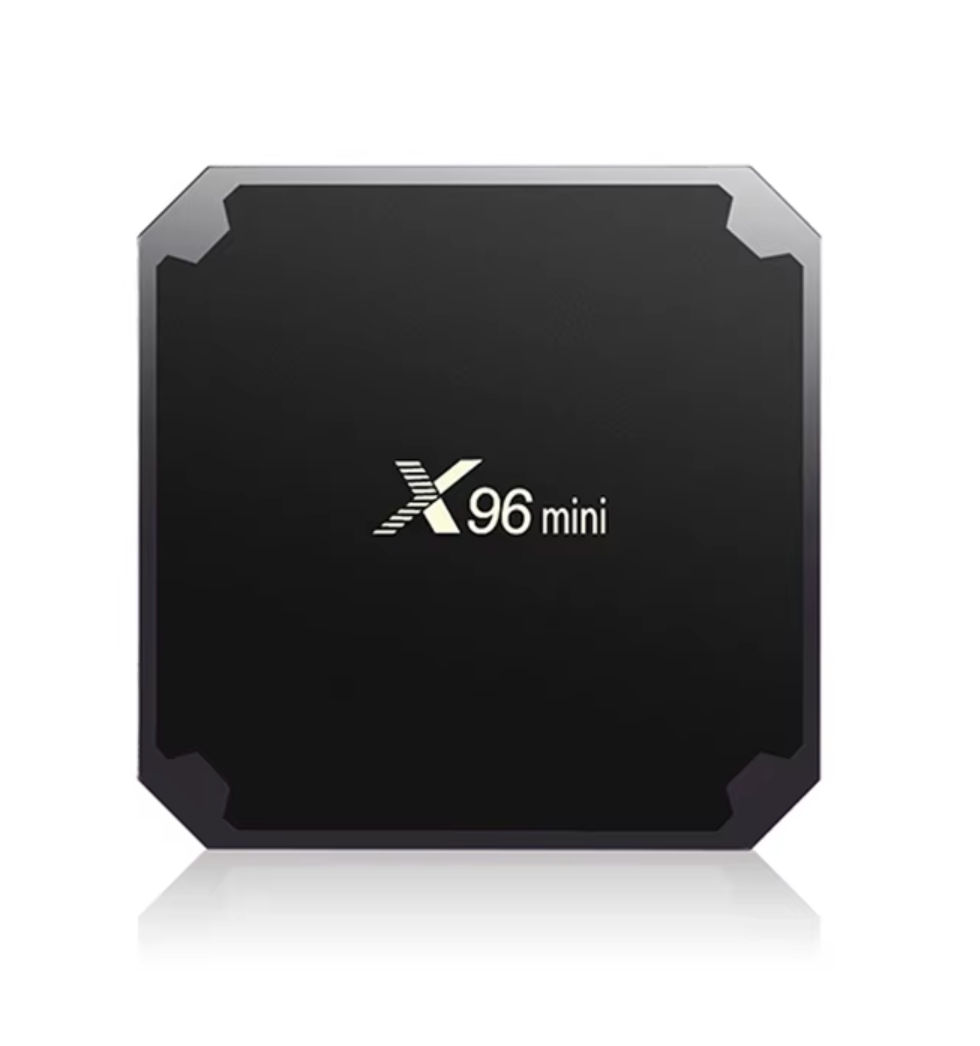 صندوق تلفاز ذكي X96 ميني، صندوق تلفاز ذكي بنظام أندرويد 7.1، X96 بذاكرة 1 جيجابايت/8 جيجابايت، ومعالج رباعي النواة Amlogic S905W، يدعم دقة 4K و30 إطارًا في الثانية، وواي فاي 2.4 جيجاهرتز، صندوق القمة x96mini63228070767747111