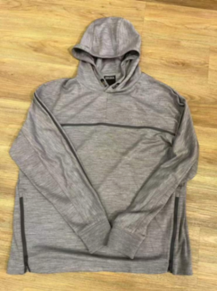 ZEGNA 100% Wool Performance Hoodie – Light Grey | Size M/L632361611904011124