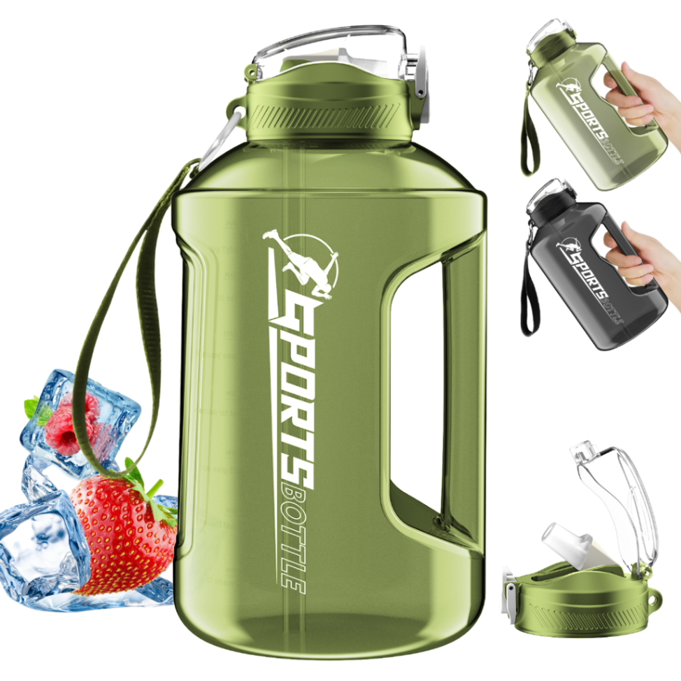 Jumbottle Transparent water jug 2200ml  Green 63226147389571114