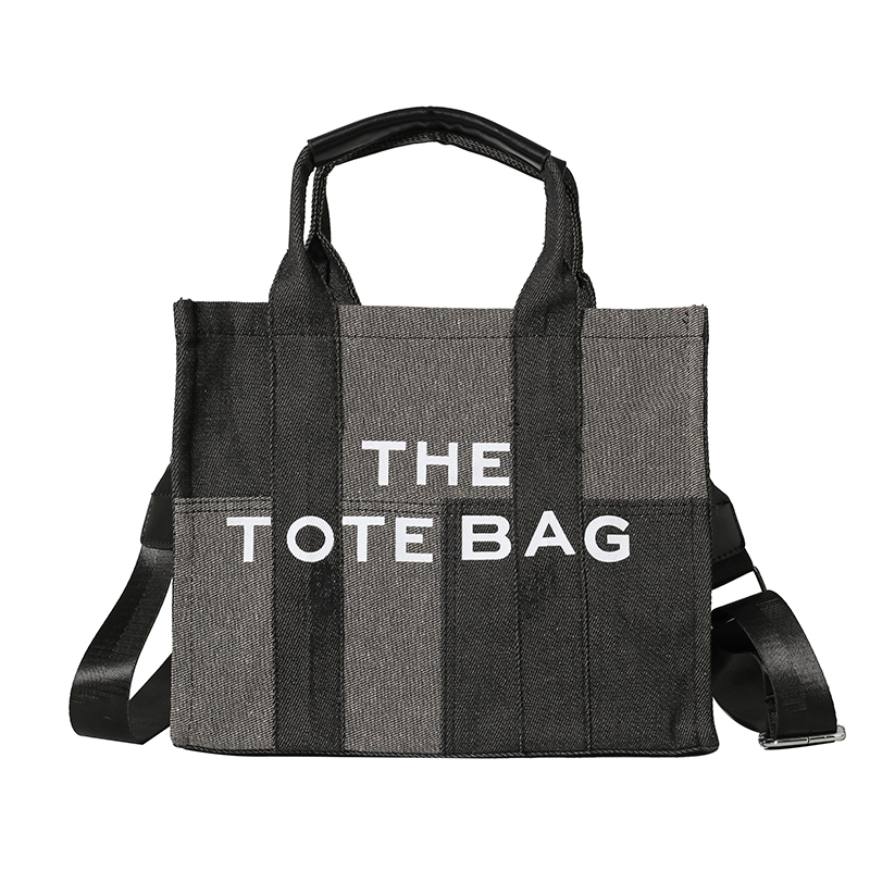 Fashionable Denim Patchwork Tote Bag63191503113730110