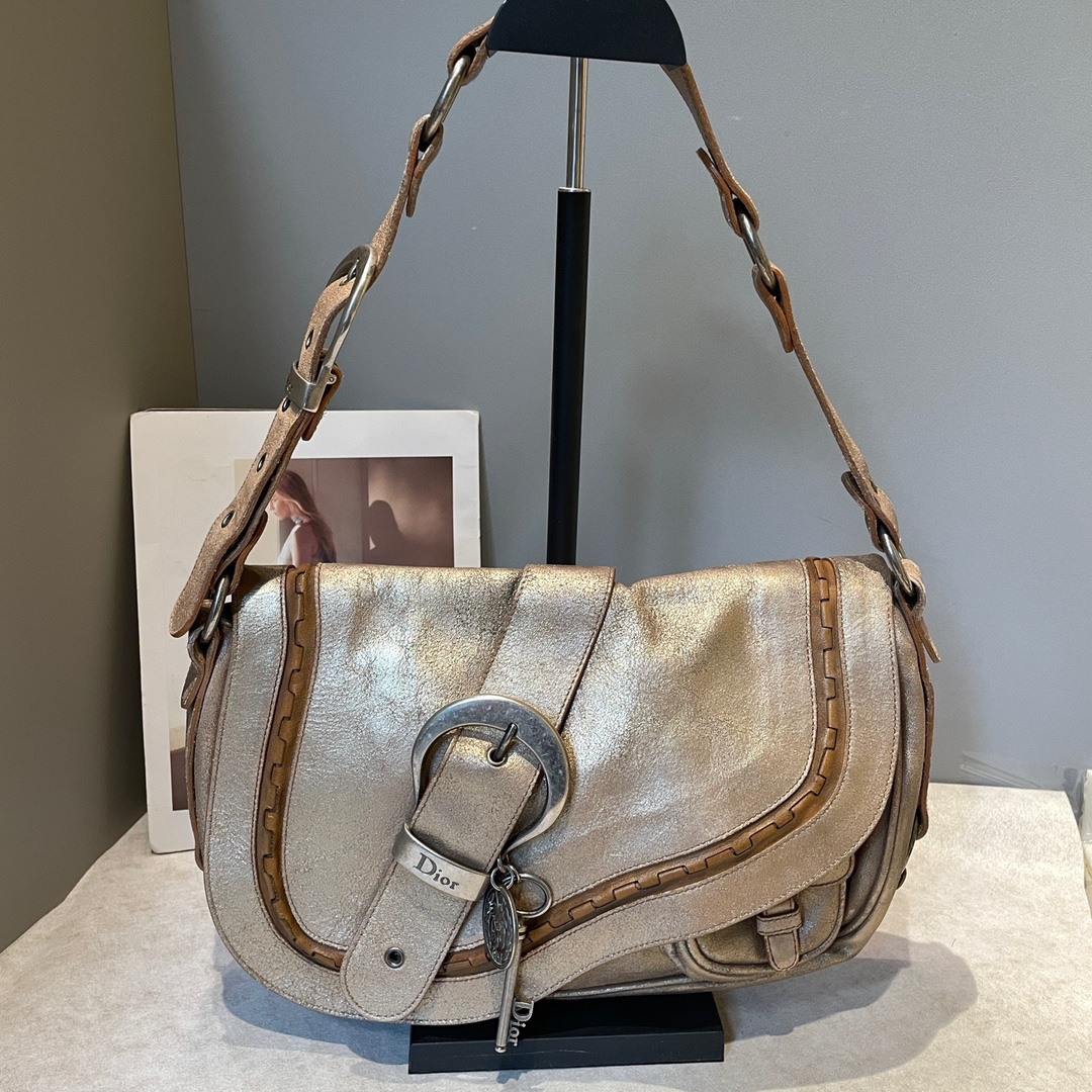 Dior/迪奥 海盗爷高乔马鞍单肩包