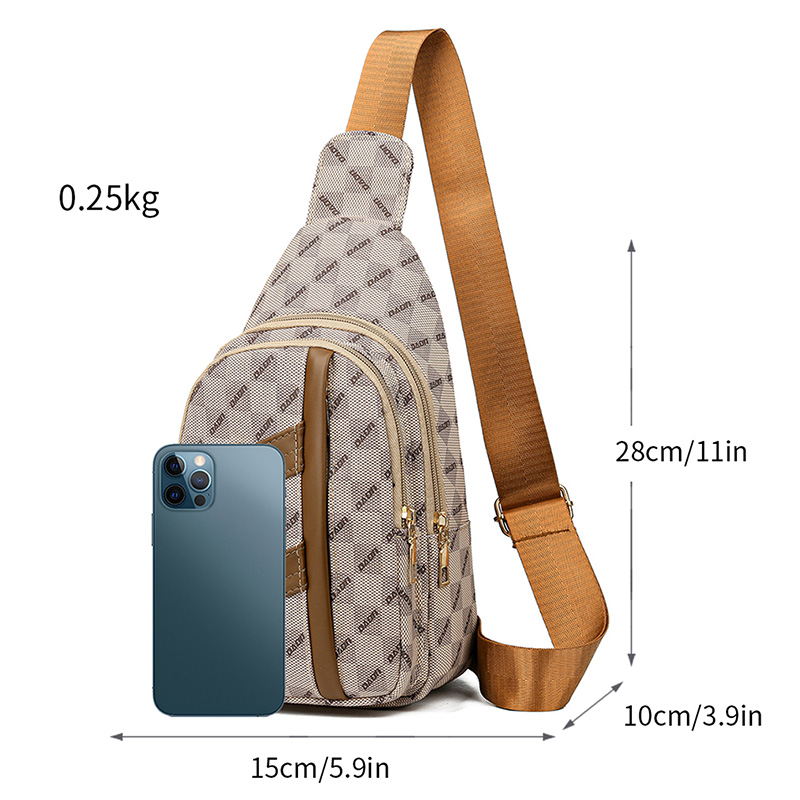 fashionable crossbody bag  	63213148699650114