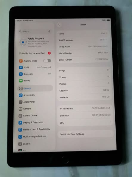 ipad 9th generation 64970671376003113
