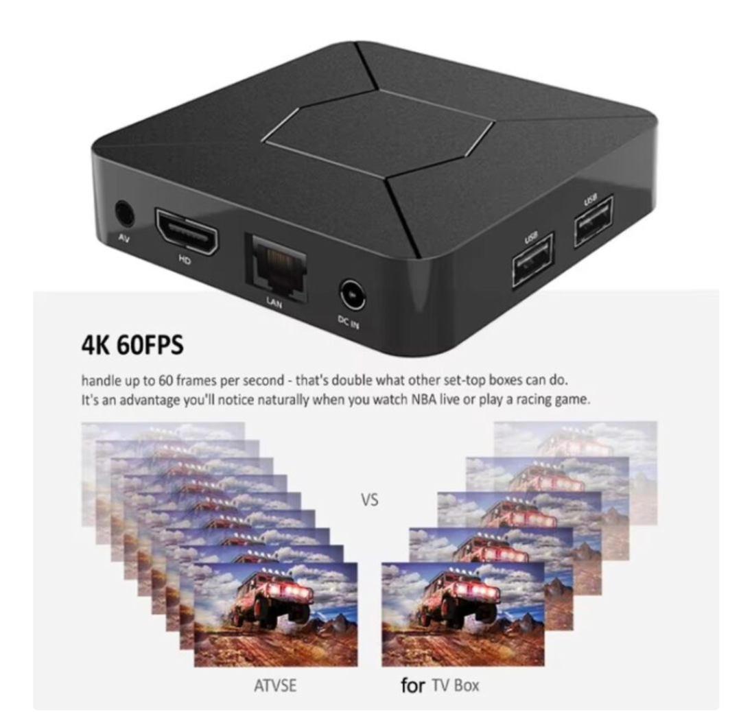 صندوق تلفزيون مزود بجهاز استقبال 4K 60FPS HDR Q5، ذاكرة 2 جيجابايت + 8 جيجابايت، واي فاي مزدوج + بلوتوث، جهاز تحكم عن بعد بصري مع دعم الصوت، مشغل فيديو عالي الدقة63269405709058113