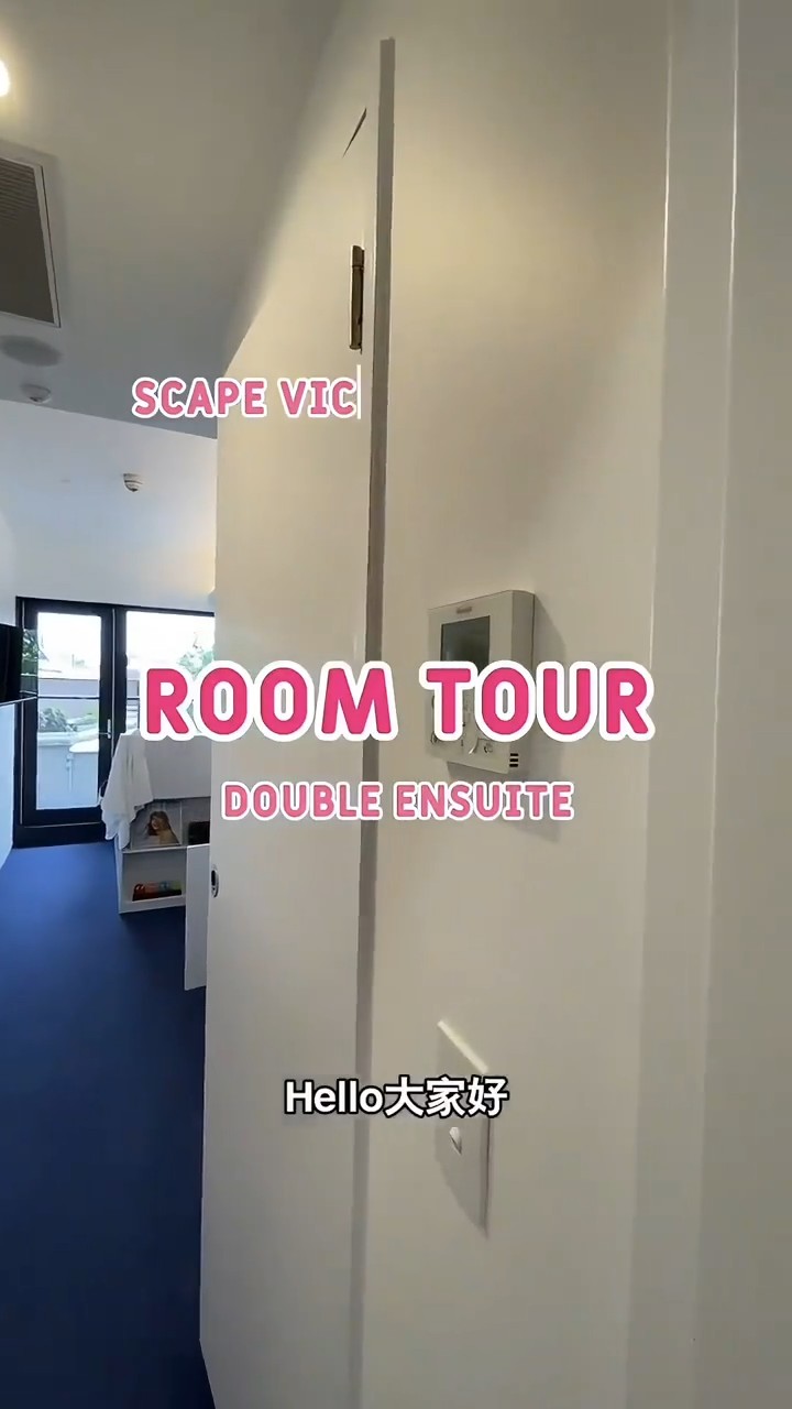Melbourne student apartment with three meals included is here 😄 25S1 fully open