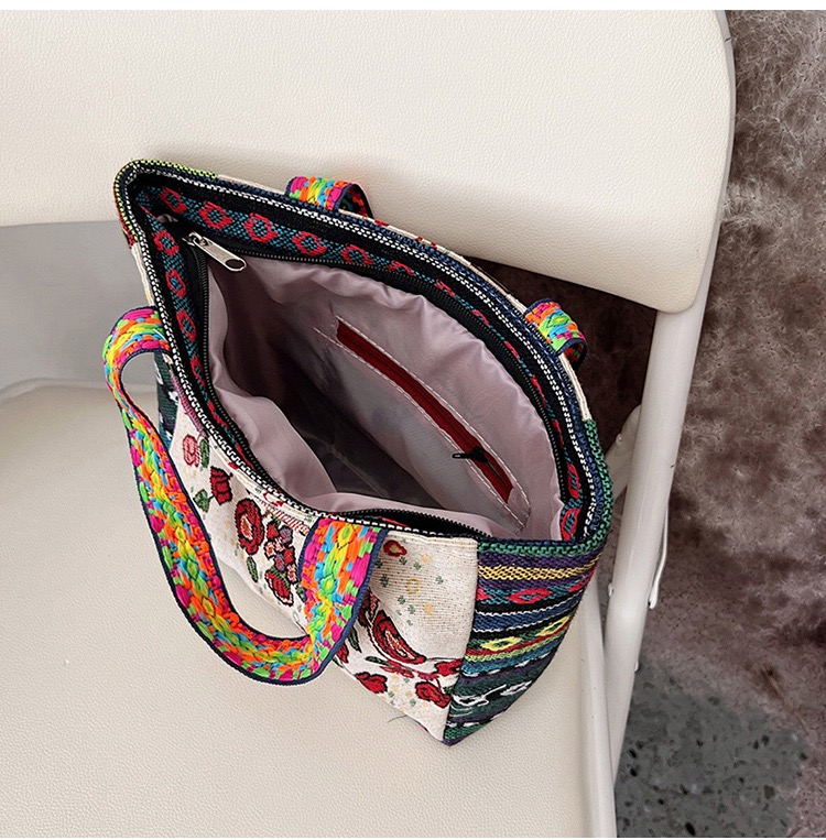 Bohemian - style, literary and retro, large - capacity single - shoulder bag62960709876226111