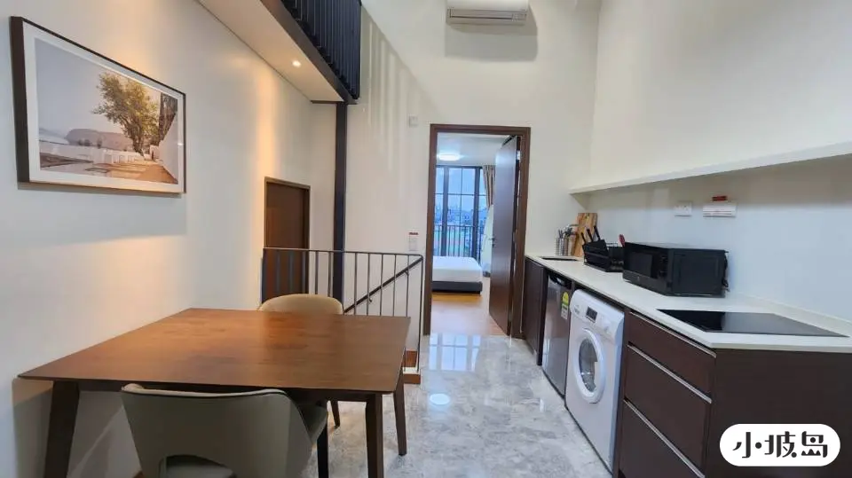 Near NUS, one bedroom and one living room at Curtin63383809961091112