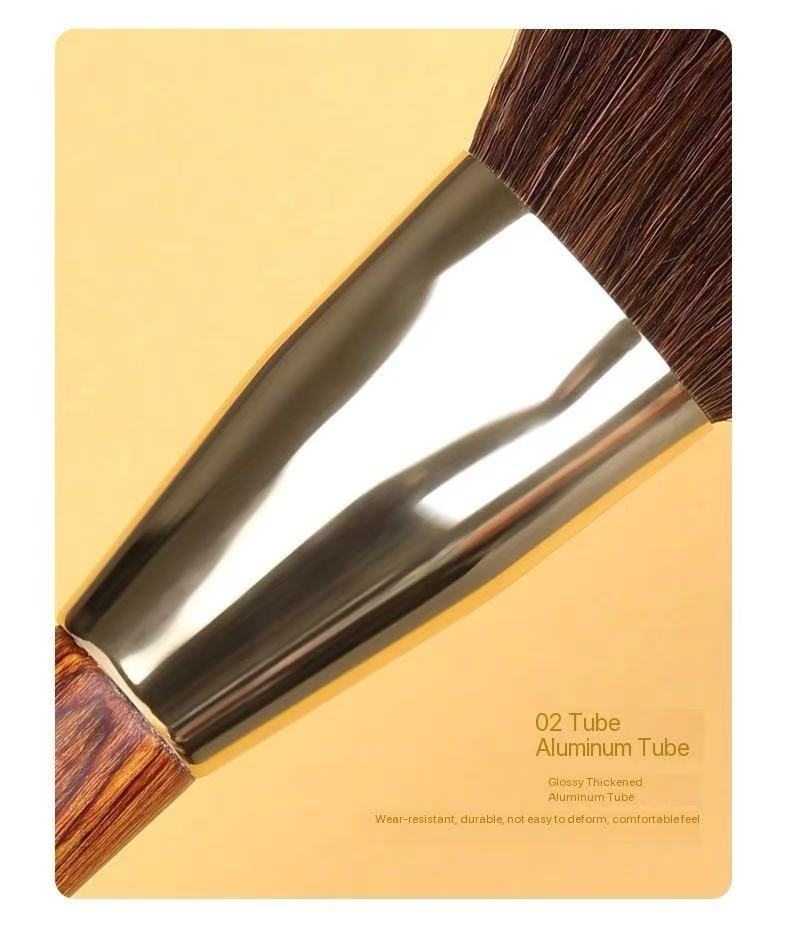 Single Large Powder Brush/Setting Powder Brush - Portable Wool Makeup Tool B-21163226040160514112