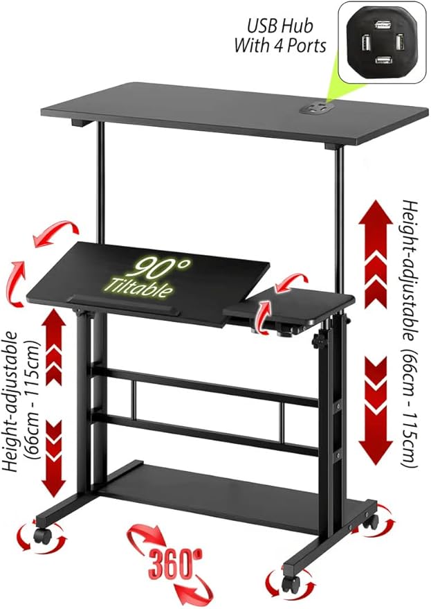 Brand New Adjustable Standing Desk 63615038229122111