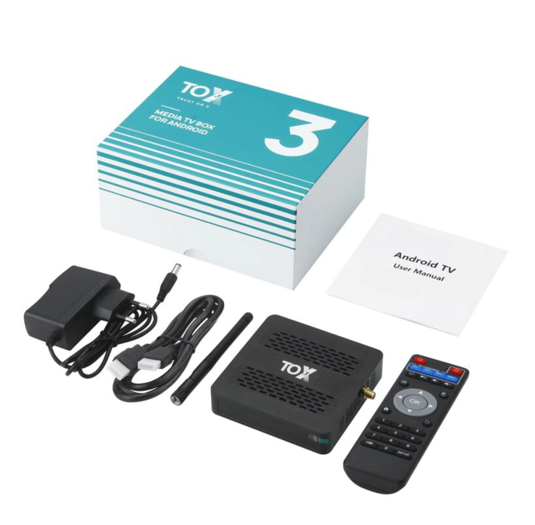 Tox3 TV BOX Smart TV Amlogic S905X4 4GB 32GB Dual Wifi Gigabit BT4.1 Support AV1 4K Android 1163269367882242114