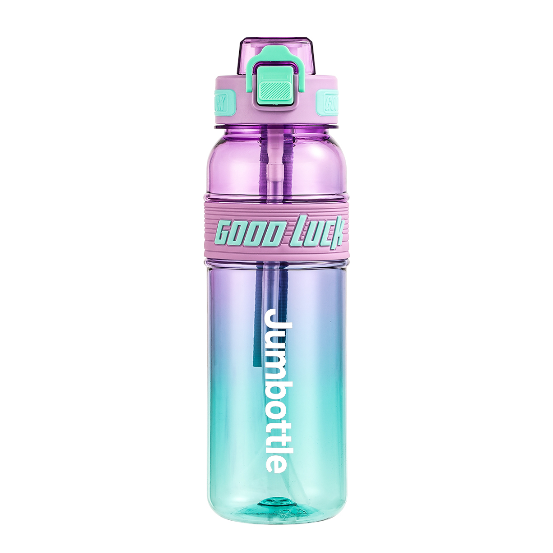 Jumbottle Non-spray gradient color water cup 1000 ML Purple63225961541761119