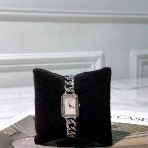 CHANEL PREMIERE GOURMETTE CHAIN WATCH, Small Model