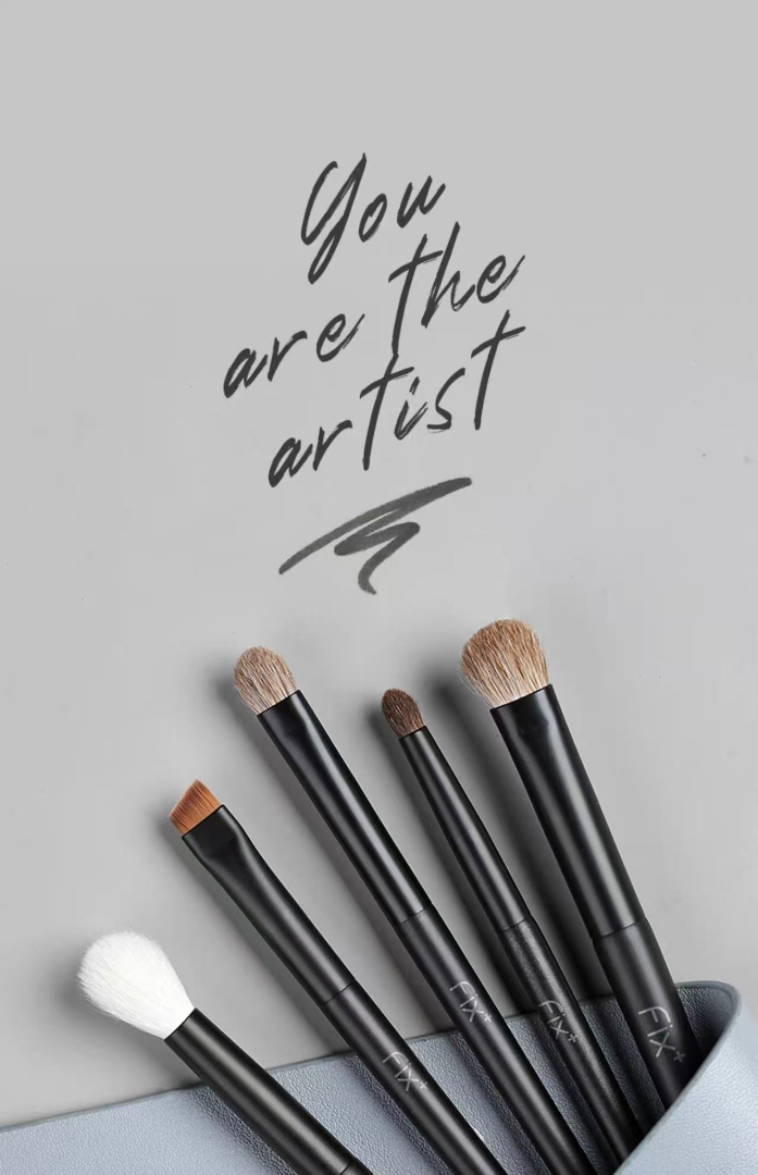 5-piece Eyeshadow Brush Set: Soft Pony Hair Eye Makeup Portable Tools63225454790146111