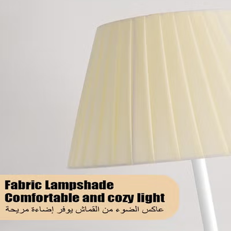 Floor Lamp with Fabric Lampshade, Modern Tall Floor Lamps for Living Room, Floor Standing Lamps Home Decor, Floor Lighting for for Bedroom, Study Room DJ06763526341109379114