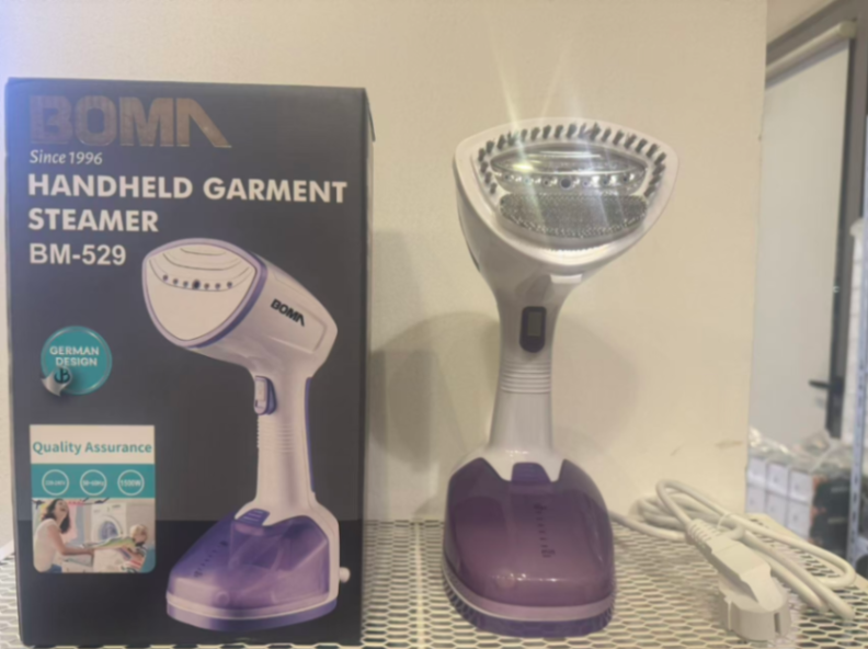 BOMA Handheld Garment Steamer BM-529 | 1500W Powerful Clothes Steamer | Fast Heat-Up, Portable & Easy to Use | AED 6063492205923586111