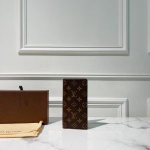 LV BRAZZA WALLET, Monogram