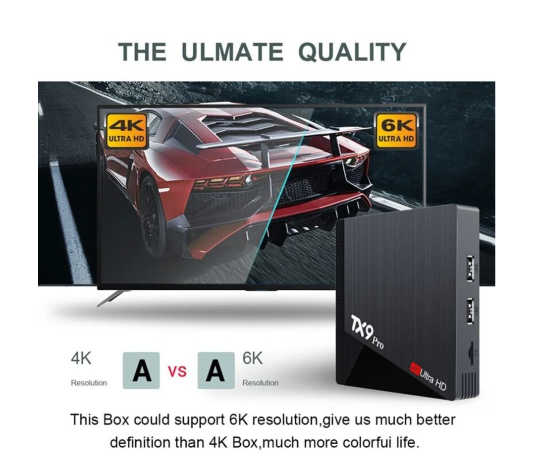 صندوق TX9 Pro أندرويد 10.0 مزود بجهاز استقبال تلفزيوني 6K HD ثنائي العلامة التجارية، يدعم الواي فاي 2.4G و5.8G، جهاز تشغيل وسائط AIIwinner H313، صندوق تلفاز ذكي63269476770306112