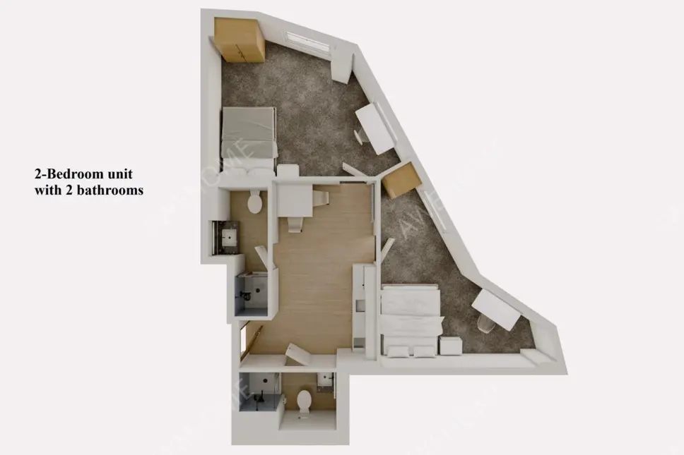 Entire 2 Bedroom Two Full Bathroom and Toilet - Utilities Included64253167557889111