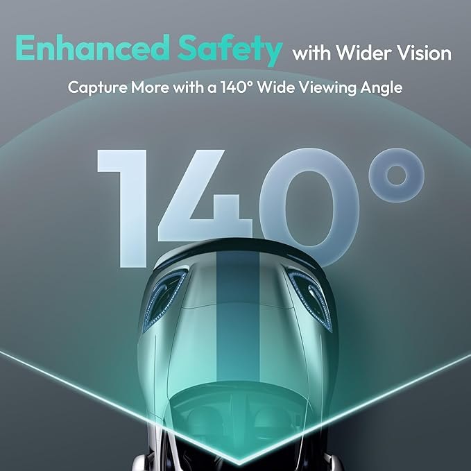 كاميرا مراقبة Botslab Dash Cam HK30، مسجل فيديو عالي الدقة 1080P، مراقبة الوقوف، زاوية عرض واسعة 130 درجة، جسم صغير62884499407875112