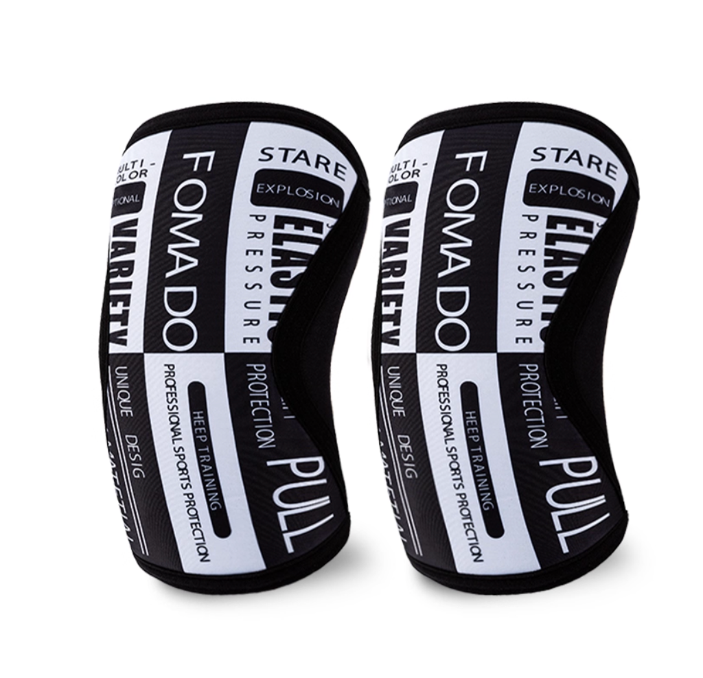 FOMADO Squat knee pads powerlifting knee sleeves Black63269166830466110