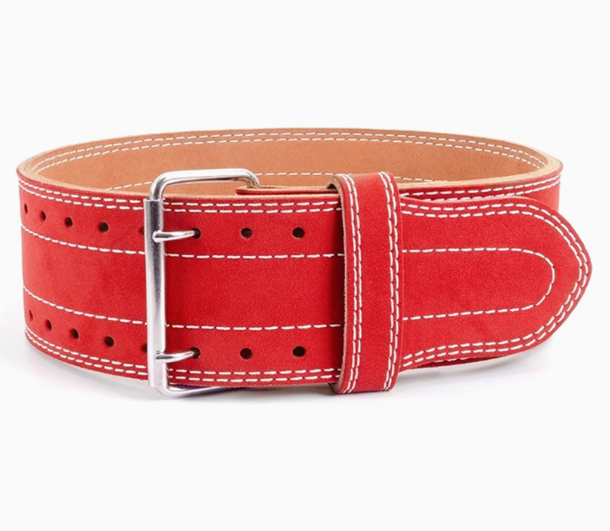 FOMADO Powerlifting fitness belt squat deadlift men's weightlifting waist protection Red632686125958421110
