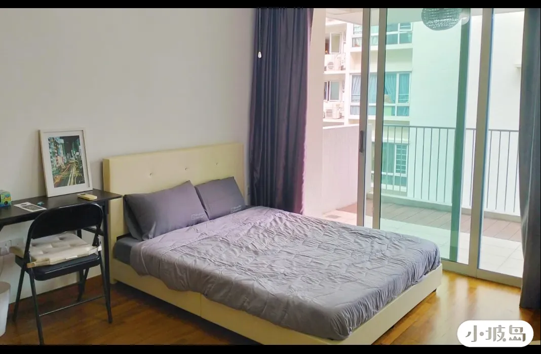 Close to NTU, master room with private balcony, available for immediate occupancy. Limited房源 available. Close to NTU, master room with independent balcony, ready for immediate move-in.63307814314497118