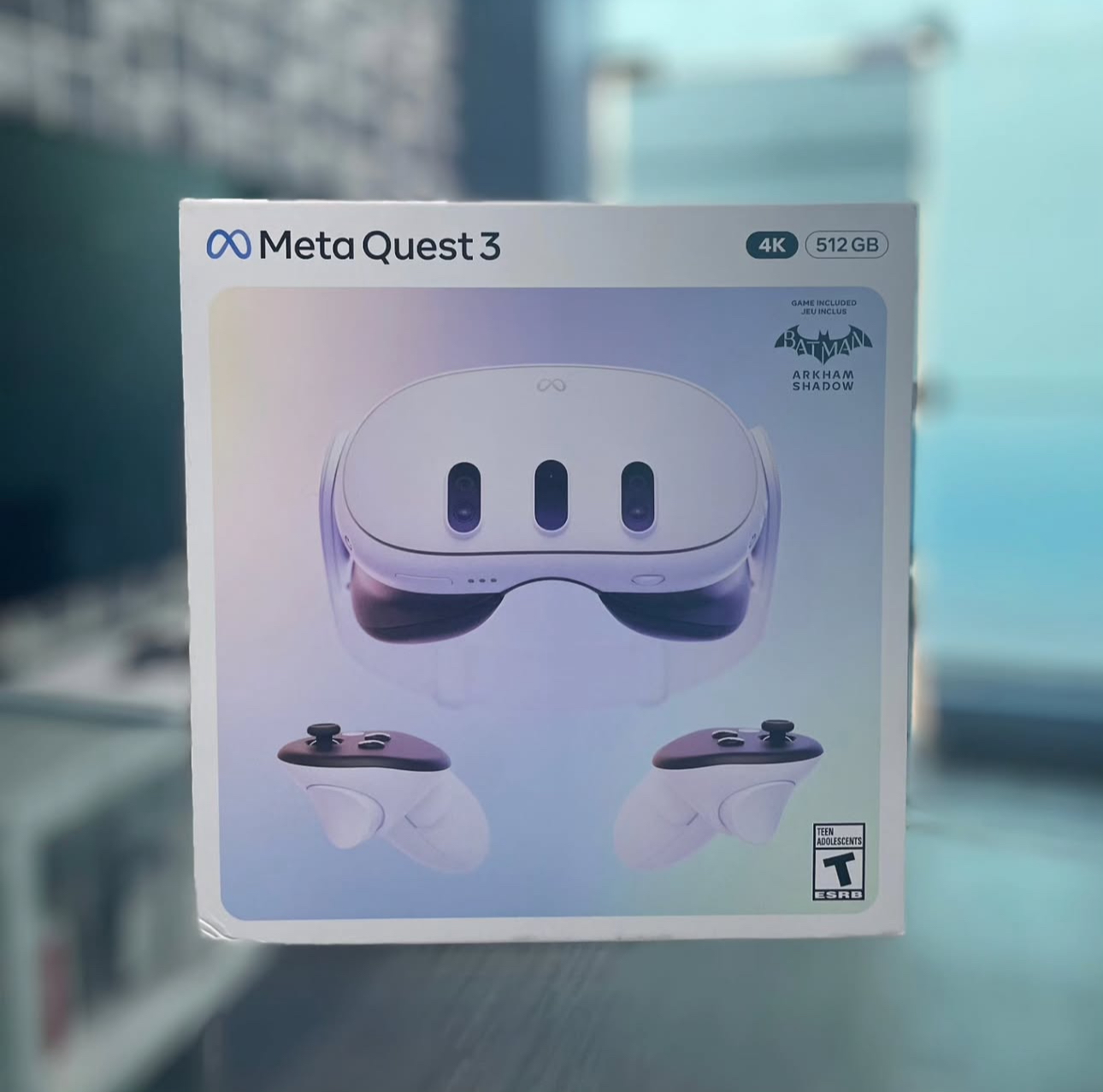 سماعة الواقع الافتراضي Meta Quest 3 بسعة 512 متوفرة ✅63756438969857110