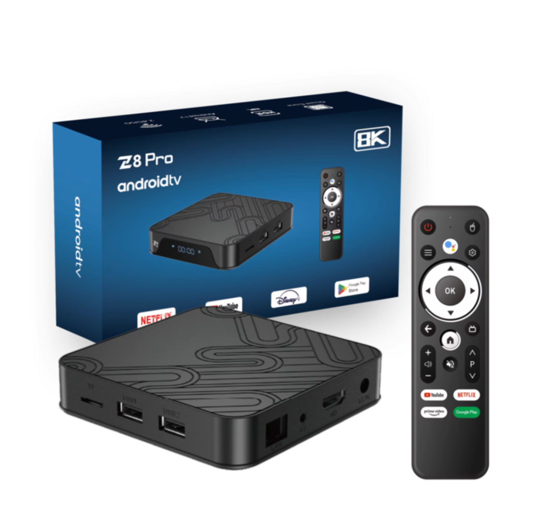 صندوق أندرويد التلفزيوني Z8 pro Allwinner H618 مع مساعد الصوت من Google وتطبيقات التلفزيون وواي فاي مزدوج63227934489858110