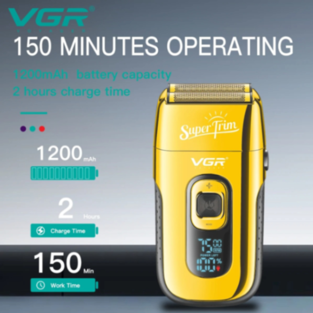 ماكينة حلاقة كهربائية VGR V332، ماكينة حلاقة قابلة لإعادة الشحن للرجال، ماكينة حلاقة اللحية، ماكينة قص الشعر63203595556225114