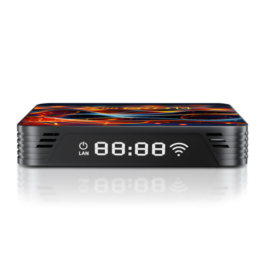 صندوق تلفاز X88 Pro 14 بنظام أندرويد 14، معالج رباعي النواة من روك تشايب بمعمارية 64 بت كورتكس A53، يدعم 4K وHDR، واي فاي 6، بلوتوث 5.0، صندوق تلفاز ذكي63238500888963111