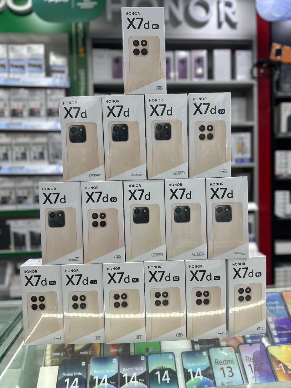 Honour x7D TRA 8GB RAM 256 GB stroge 63847631315714110