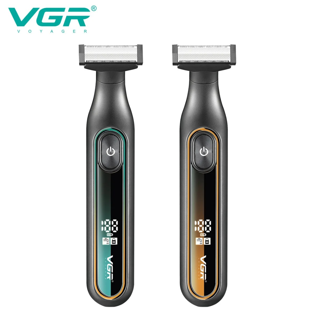 VGRV360  Hair Trimmer Cordless Beard Shaver Professional Hair Cutting Machine Waterproof 2 In 1 Digital Display Trimmer for Men 63236467756419114