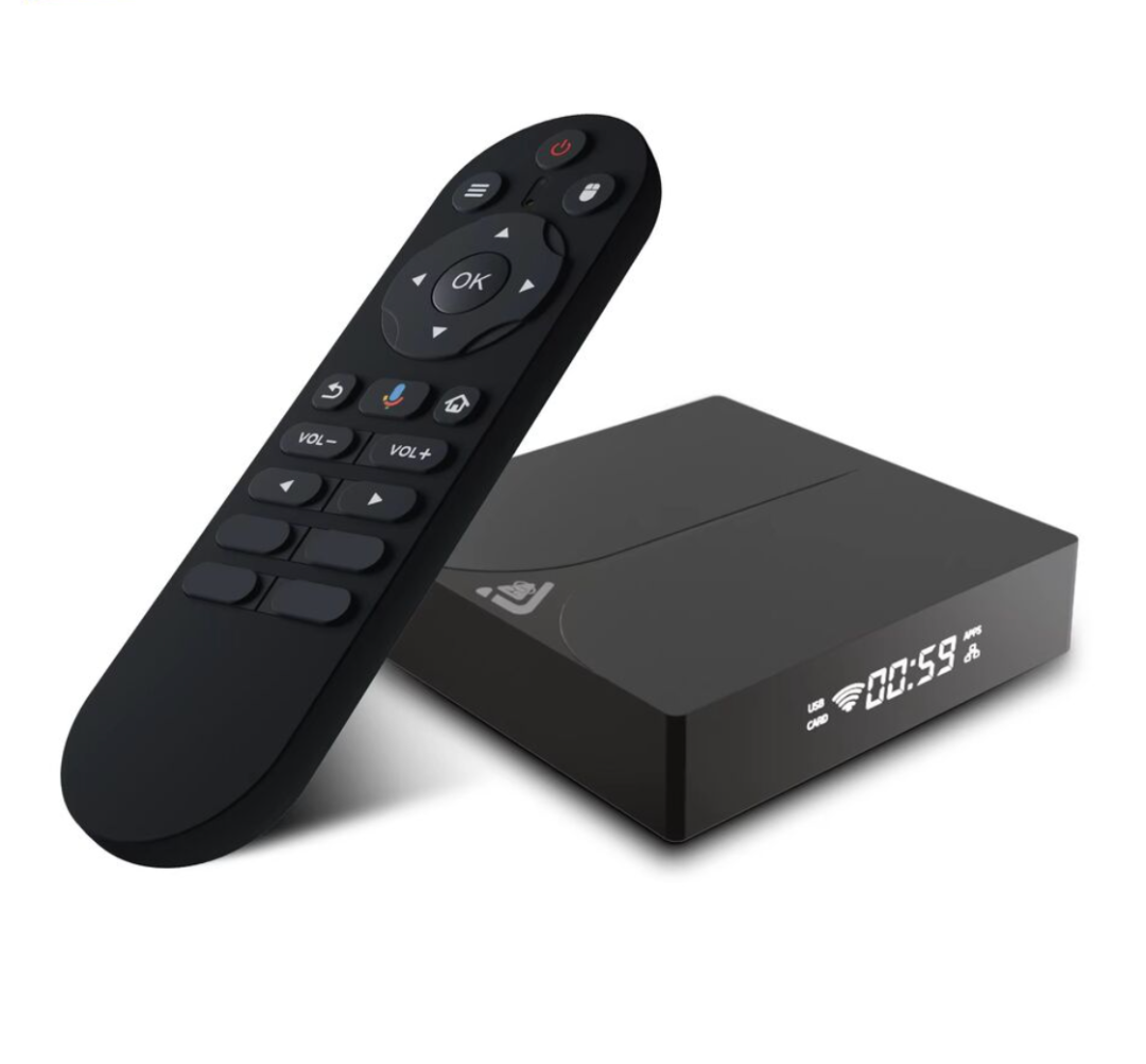 جهاز تلفاز ذكي C8 Amlogic S905d2 بسعة 16 جيجابايت، جهاز استقبال تلفزيوني يعمل بنظام أندرويد 14، مع جهاز تحكم عن بعد بخاصية البلوتوث والصوت، بشاشة عرض رقمية، جهاز أندرويد بوكس632346490604831119