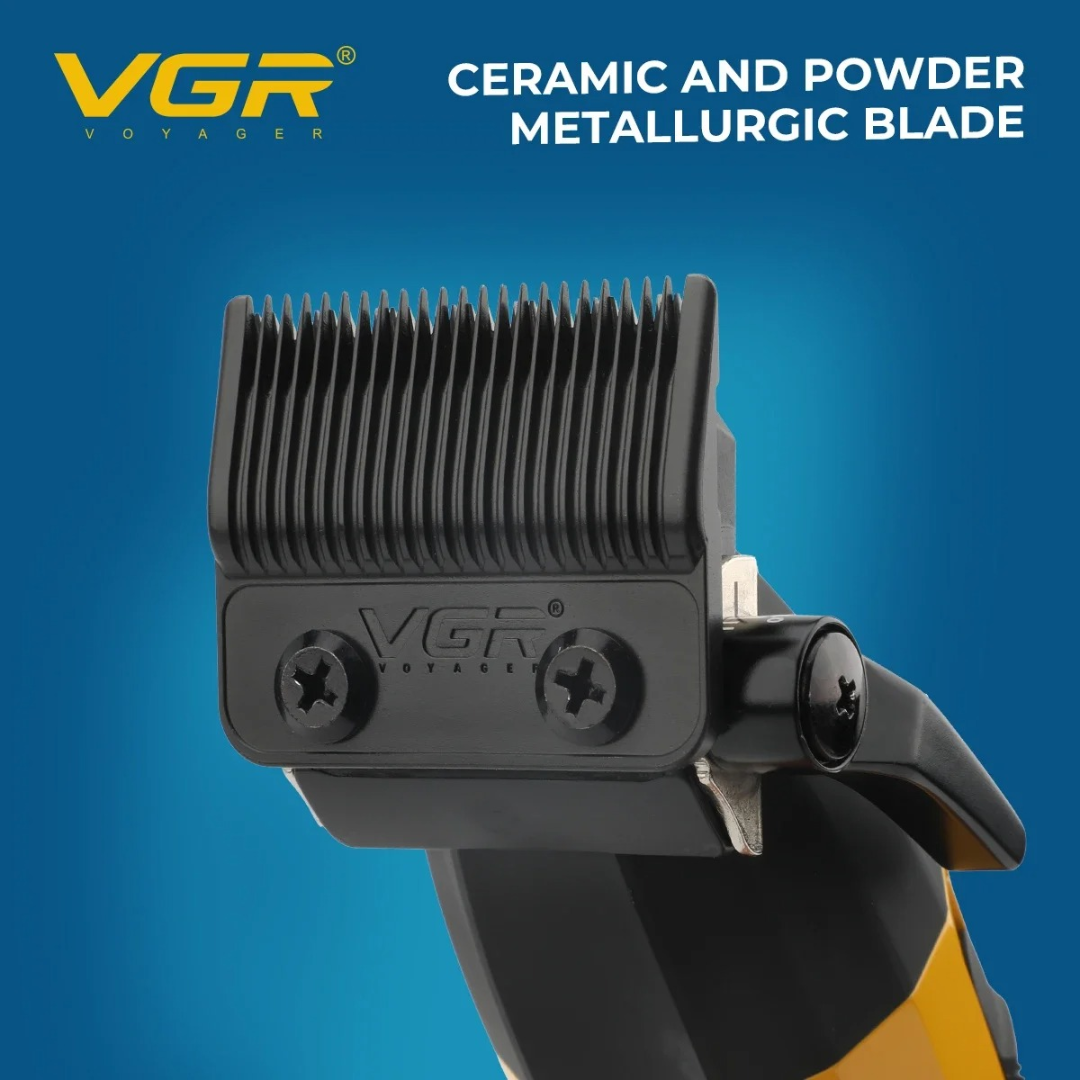 VGR V285 Electric Hair Trimmers Professional 9000RPM Hair Clippers Rechargeable Haircut Machine Adjustable Barber Tool for Men 63225634629249112