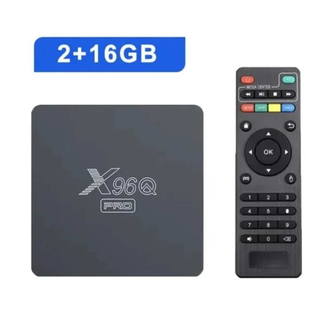 X96Q Pro Smart TV Box Android 10.0 Allwinner H313 Quad Core 2.4G Wifi 4K Media Player632281345208331122