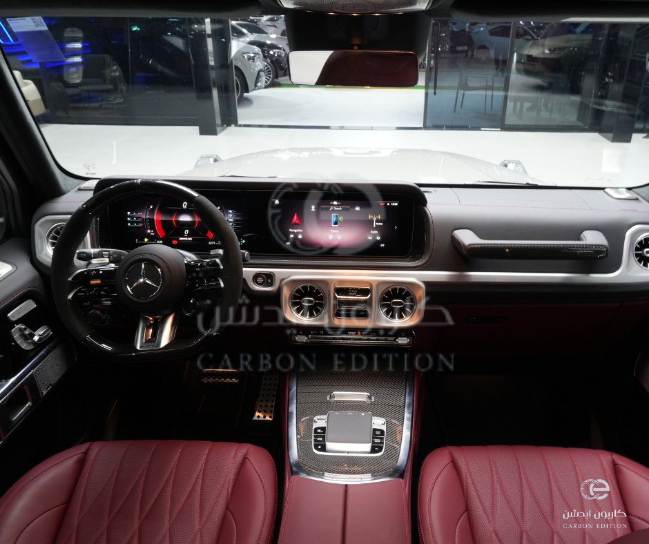 Mercedes G63 Double Night Package, 2025 model interior Carbon Fiber, German  specifications63668898343043114