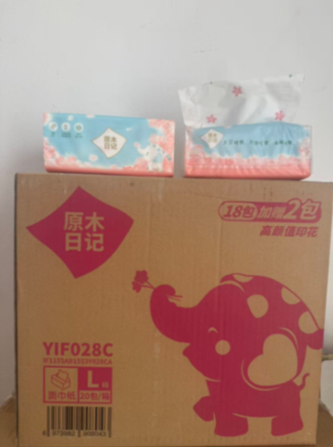 Soft Printed Tissue | 20 Packs/Carton | AED 35/Carton63492350858242112
