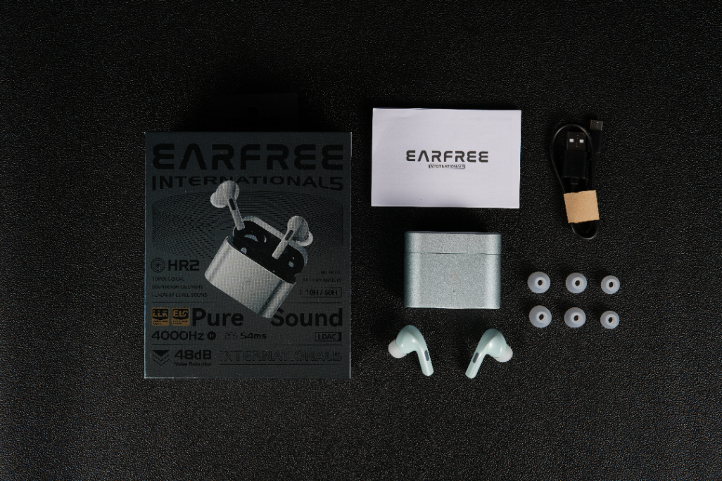 سماعات ROSESELSA EarFree i5 اللاسلكية هجينة مع خاصية إلغاء الضوضاء النشطة، وسماعات رأس بجودة صوت HiFi وتقنية LDAC، وسماعات أذن لاسلكية مع خاصية إلغاء الضوضاء 48 ديسيبل، مقاومة للماء IPX5، بلوتوث 5.3، ووضع الألعاب 54 مللي ثانية (أزرق سماوي بعيد)63615275526659111